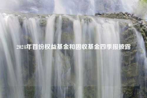 2024年首份权益基金和固收基金四季报披露